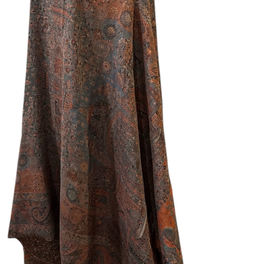 Mughal Inspired Design , Gold Thread Work ,Fine Quality ,Pure Pashmina, Kani Sha View 6